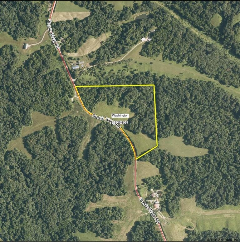 Tbd Scenic Ridge Road Savanna, IL 61074 - Photo 30 of 34 an aerial view of a houses with a yard