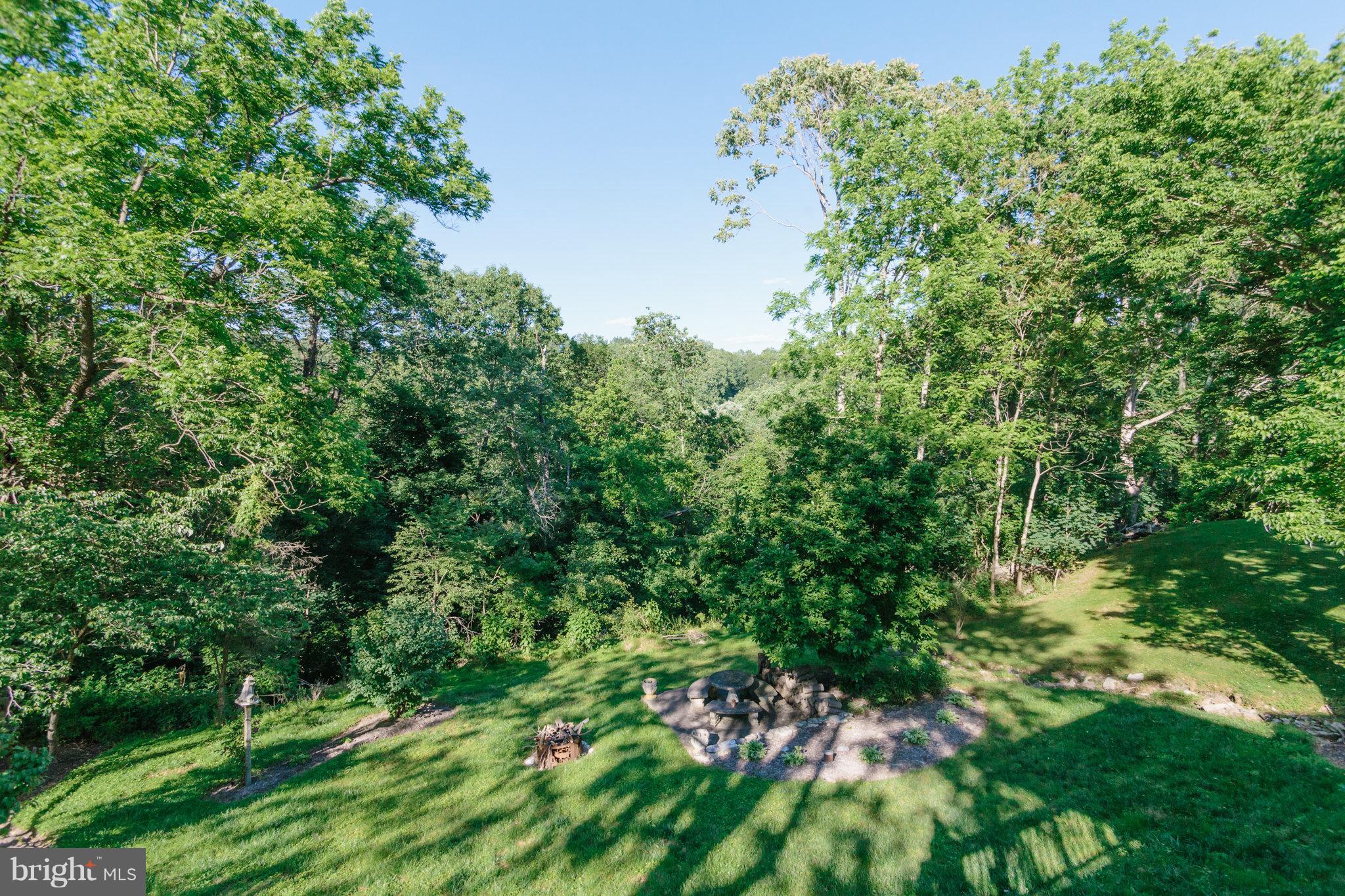 2056 Flag Marsh Road Mount Airy, MD 21771 - Photo 19 of 26 Fire pit, patio, gardens, access to Gillis Falls
