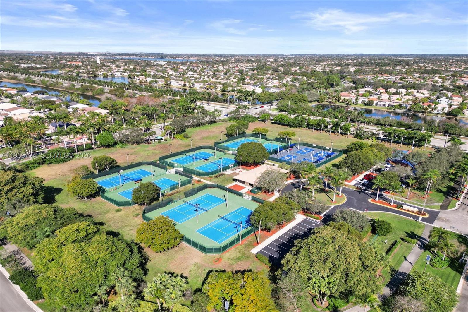 17431 Southwest 35th Street Miramar, FL 33029 - Photo 61 of 61 an aerial view of residential houses with outdoor space