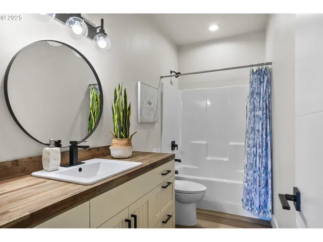 a outdoor living space with patio furniture and garden view