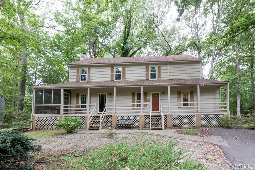 1400 Stone River Road North Chesterfield, VA 23235 - Photo 4 of 34 a view of a house with a yard and large tree