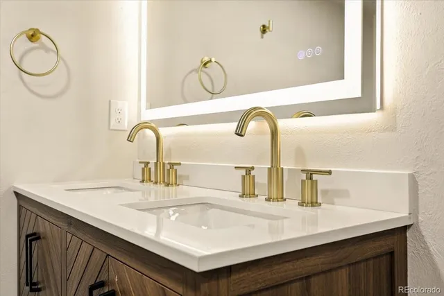 a view of a room with a projector