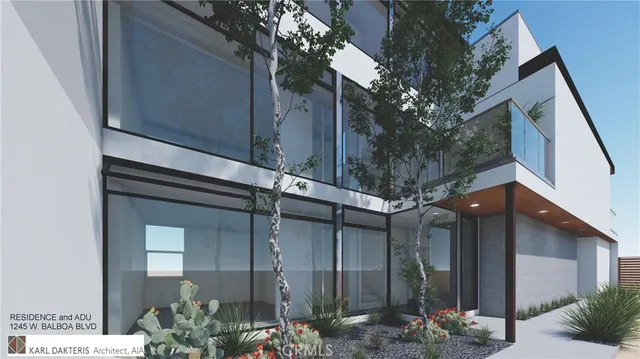 a view of roof deck with furniture