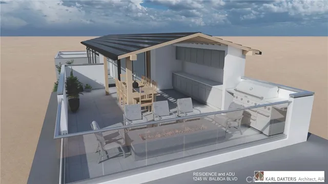 a view of a house with a patio