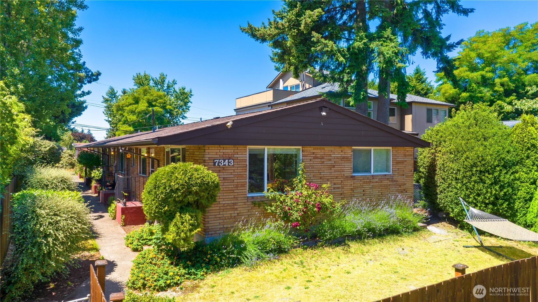 front view of house with a yard