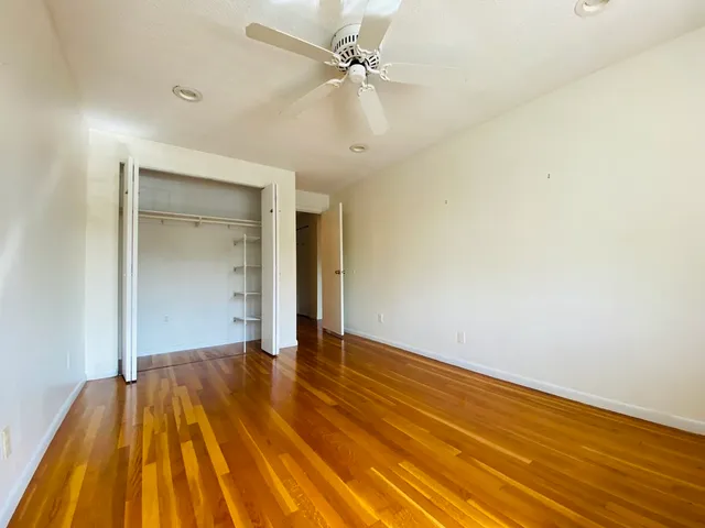 wooden floor in an empty room