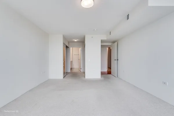 a view of empty room