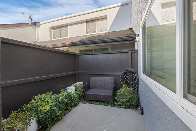 a house with a outdoor space