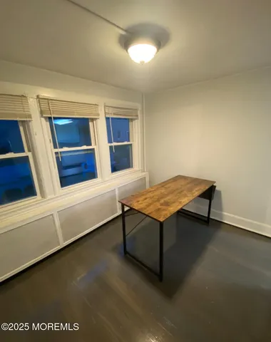 a bathroom with a window