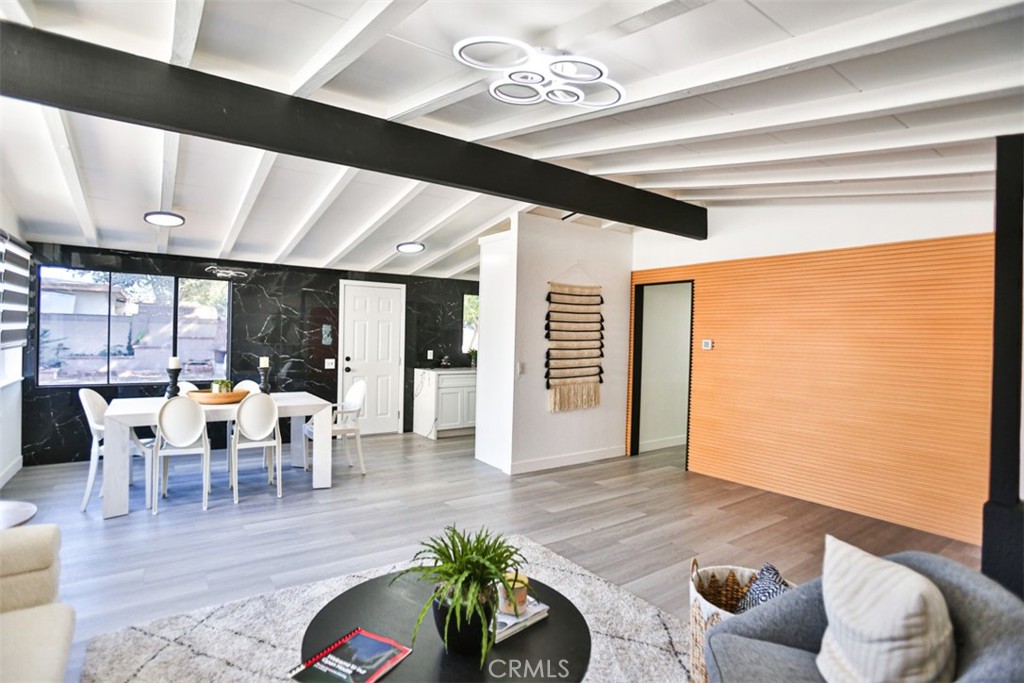 2540 West Picadilly Way Anaheim, CA 92801 - Photo 12 of 37 a living room with furniture and wooden floor