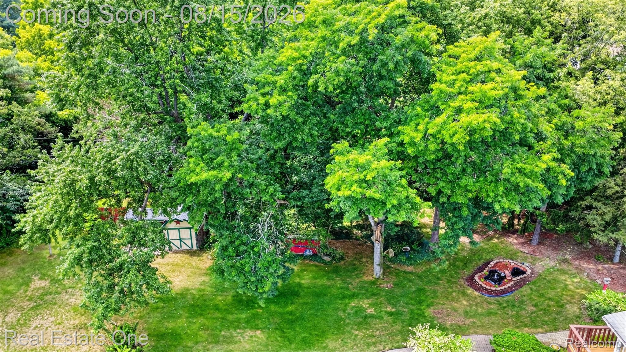 454 South Baldwin Road Oxford, MI 48371 - Photo 58 of 64 67) Aerial Backyard.jpg