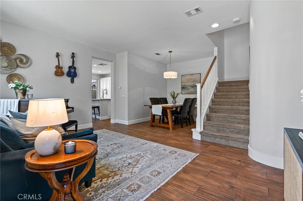28356 Santa Rosa Lane Saugus, CA 91350 - Photo 23 of 50 a living room with furniture and wooden floor