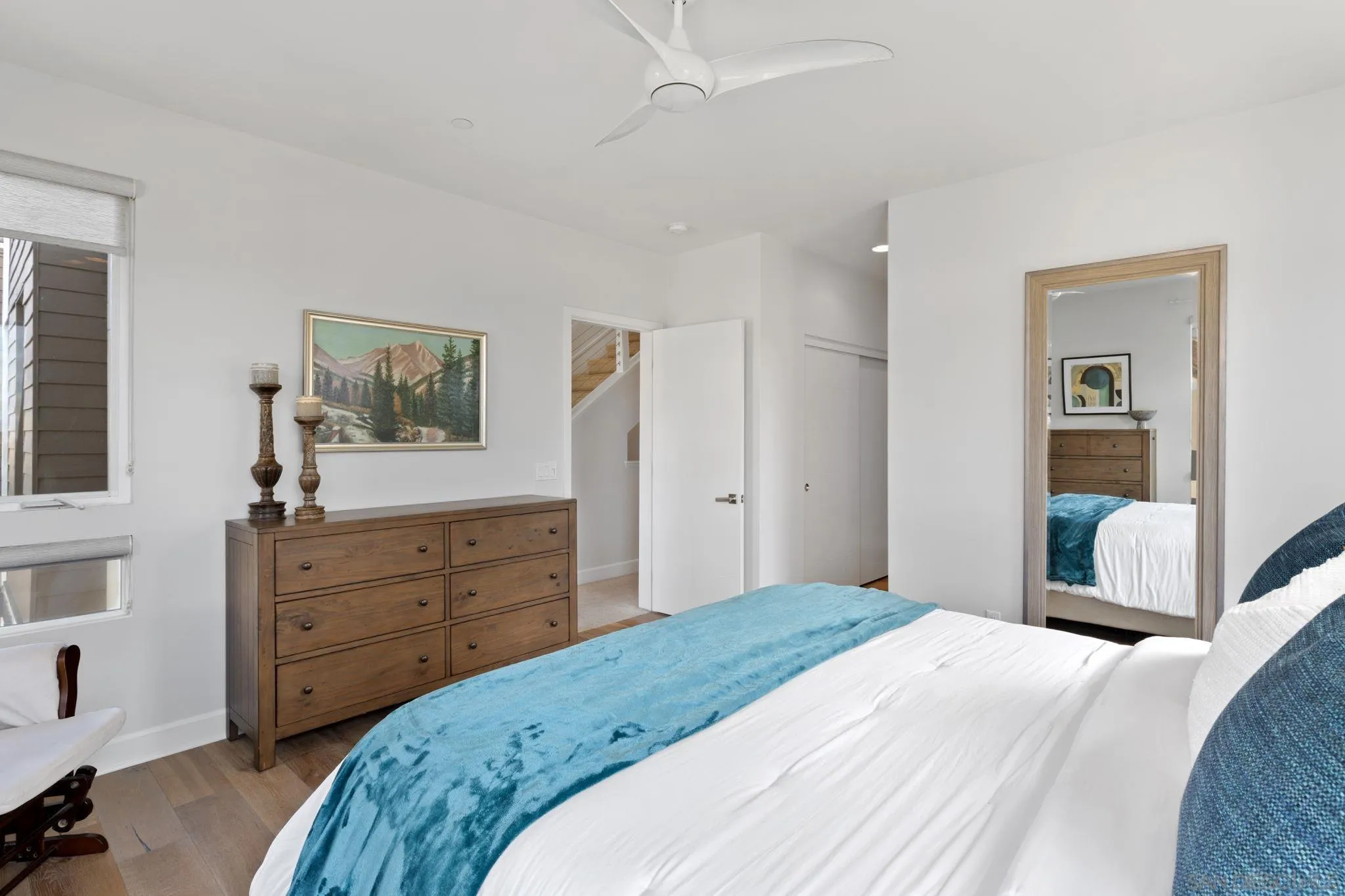 2521 State Street Carlsbad, CA 92008 - Photo 14 of 30 a bedroom with a bed and a dresser