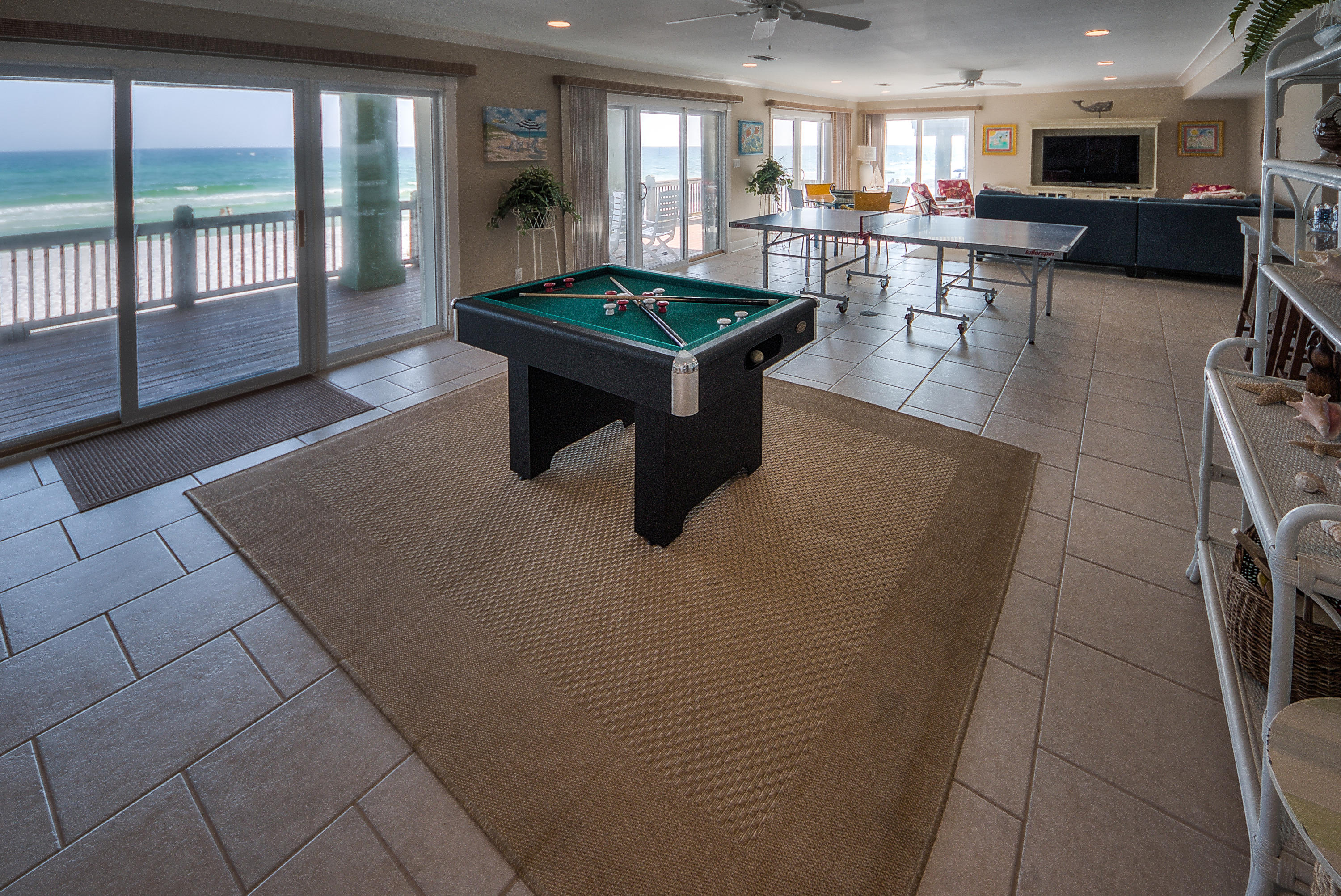 43 Fort Panic Road Santa Rosa Beach, FL 32459 - Photo 33 of 44 a living room with furniture and a table