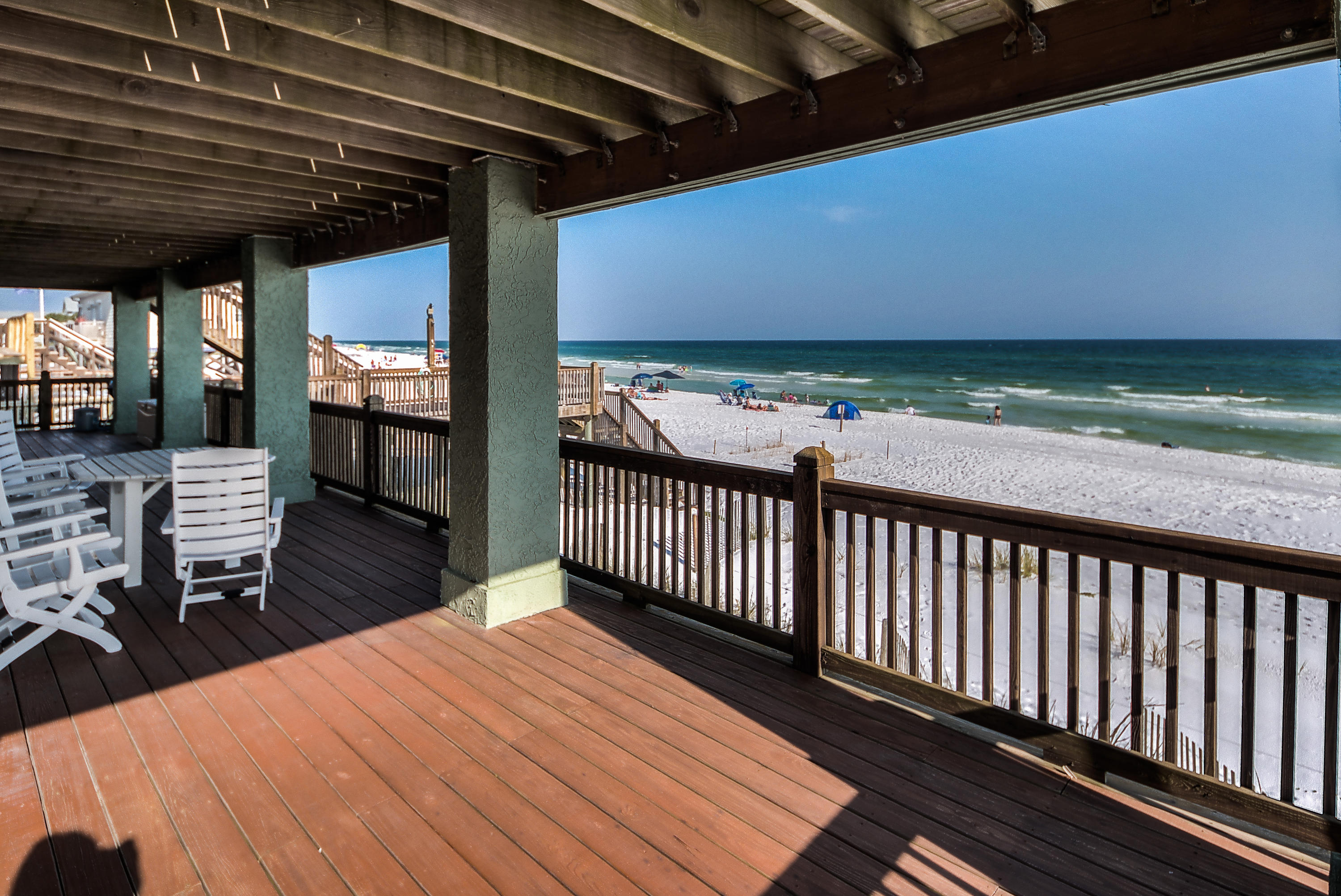 43 Fort Panic Road Santa Rosa Beach, FL 32459 - Photo 41 of 44 a view of a roof deck