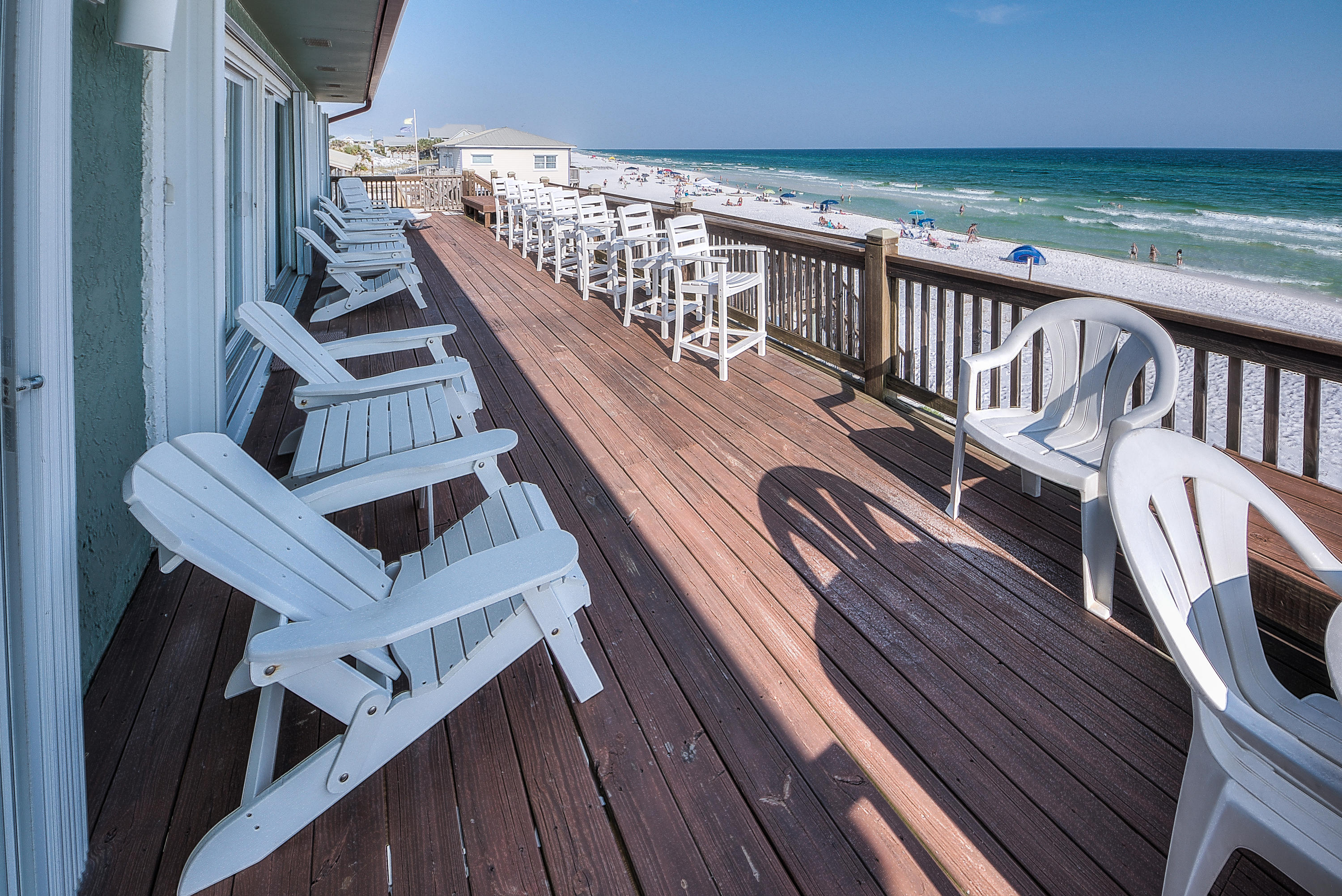 43 Fort Panic Road Santa Rosa Beach, FL 32459 - Photo 5 of 44 a view of stairs and wooden floor