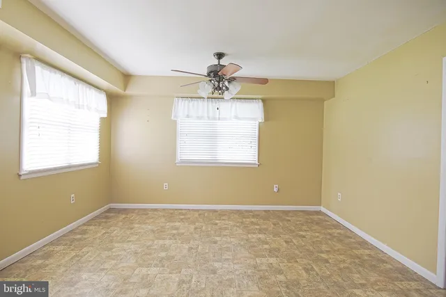 a view of a livingroom with a window