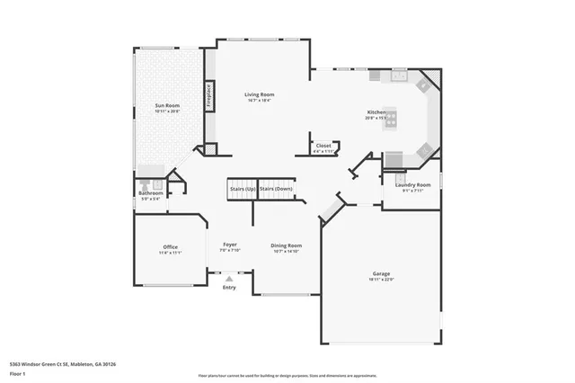 $710,000 | 5363 Windsor Green Court Southeast, Mableton, GA 30126