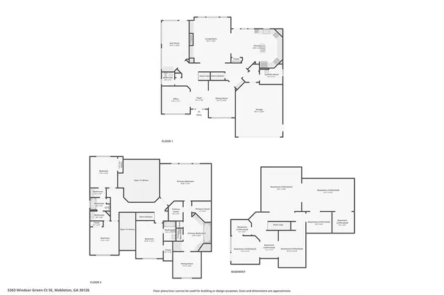 $710,000 | 5363 Windsor Green Court Southeast, Mableton, GA 30126