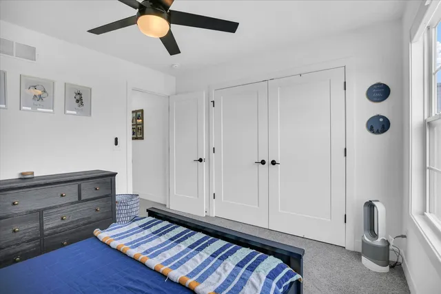 a room with furniture and window