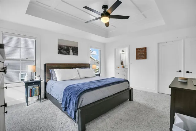 a bathroom with a tub and shower