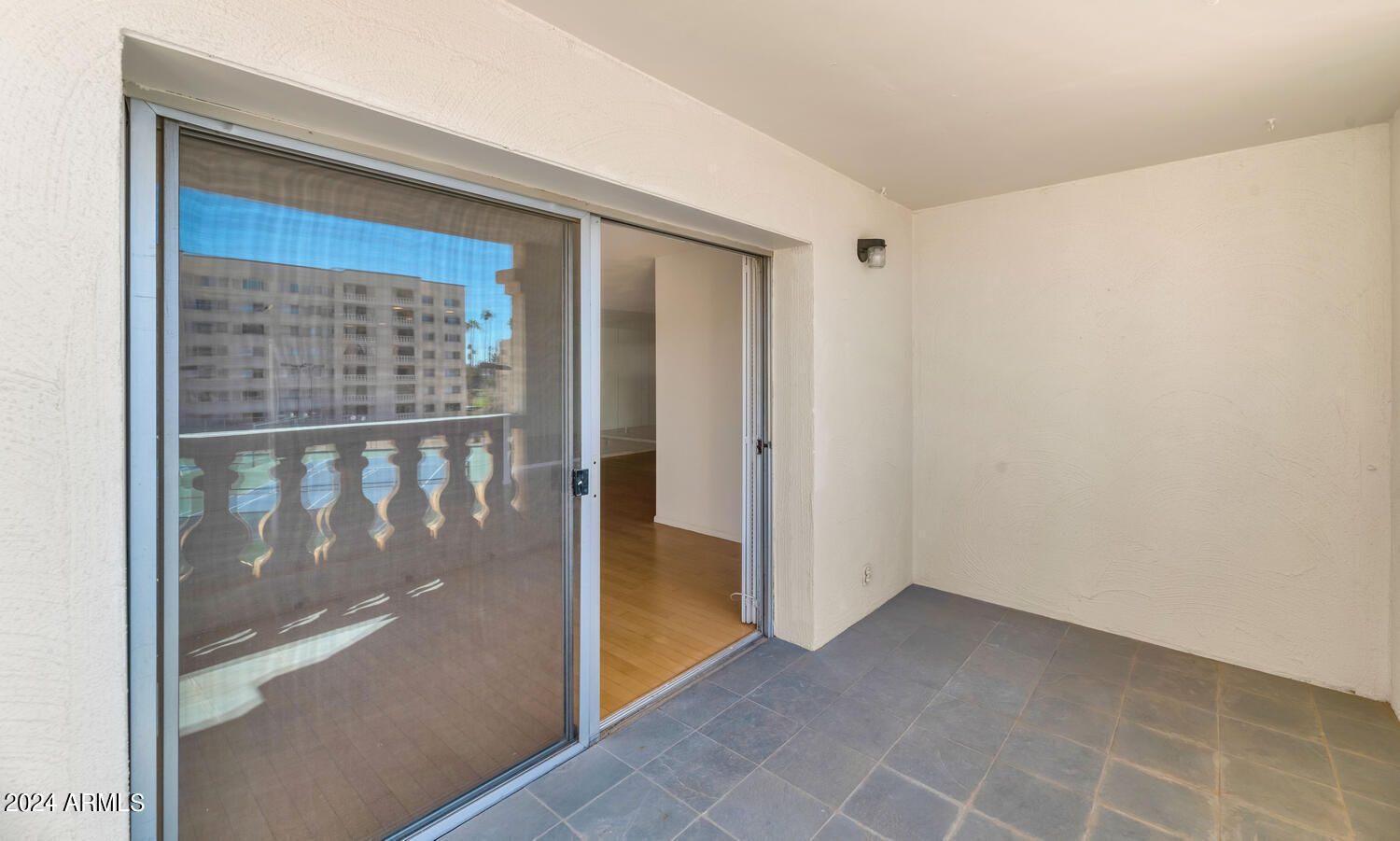 7930 East Camelback Road, Unit 301 Scottsdale, AZ 85251 - Photo 16 of 32 Covered Balcony.