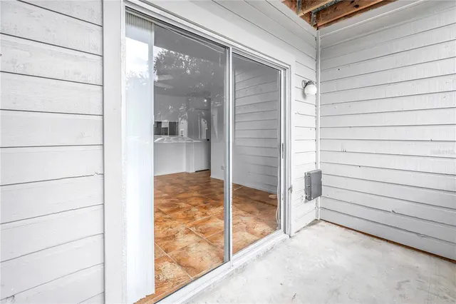 a view of empty room