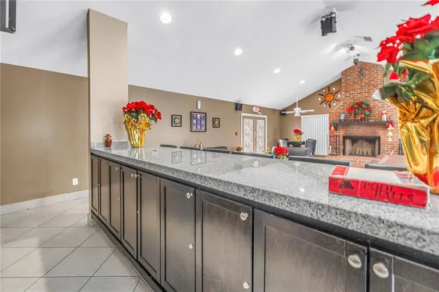 a view of empty room