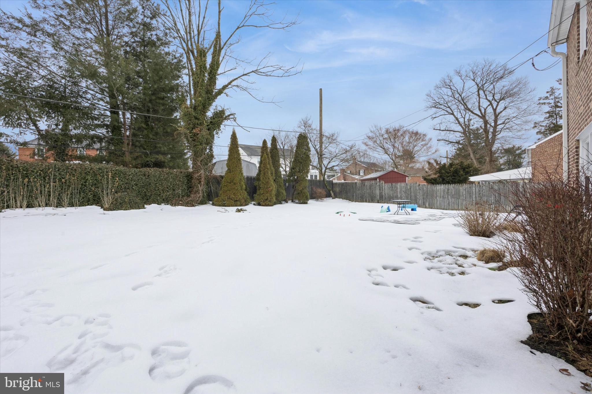 606 West Springfield Road Springfield, PA 19064 - Photo 25 of 25 a view of snow on the road