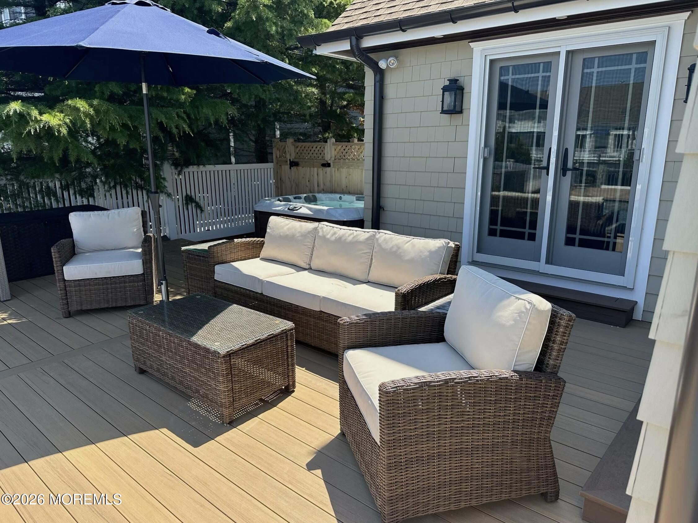 149 Squan Beach Drive Mantoloking, NJ 08738 - Photo 41 of 47 a view of outdoor space with seating space