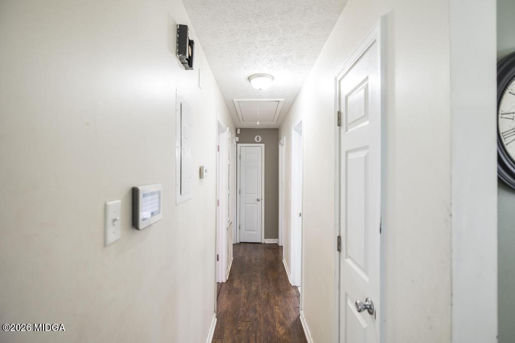 112 Prairie Boulevard Centerville, GA 31028 - Photo 19 of 32 a view of a hallway with wooden floor and closet