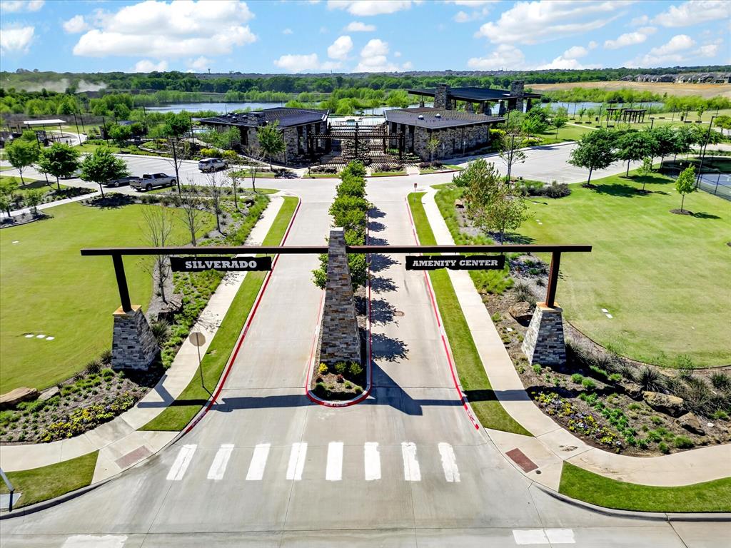 2816 Permian Road Aubrey, TX 76227 - Photo 34 of 36 Aerial view of a large body of water