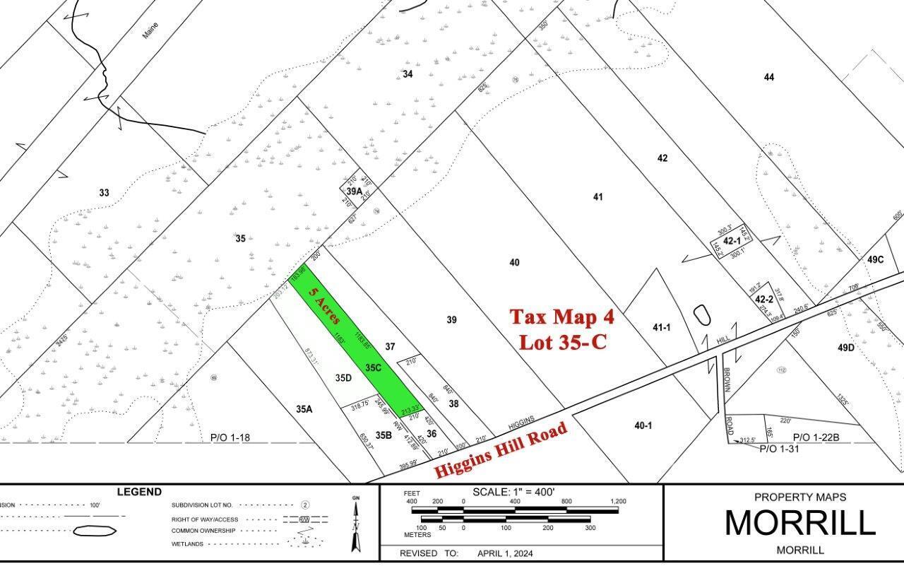 Lot 35 Higgins Hill Road Morrill, ME 04952 - Photo 3 of 8 Tax Map 4 - color_cr 2c _edited-4
