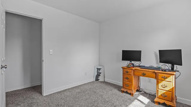 a view of room with workspace