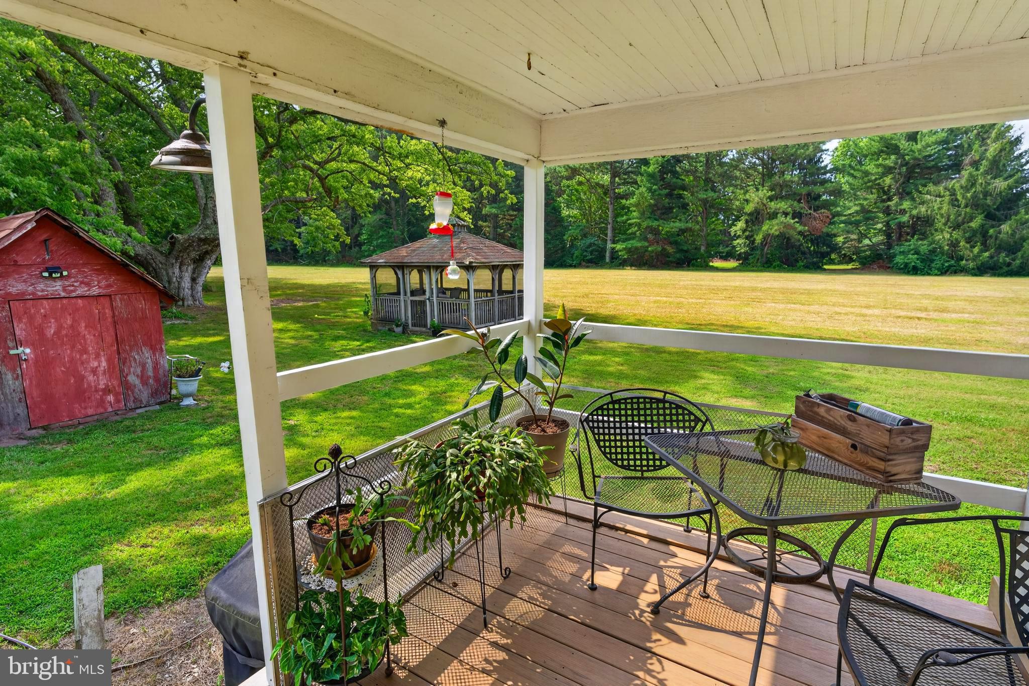 2924 Snow Hill Road Girdletree, MD 21829 - Photo 5 of 43 view from rear porch