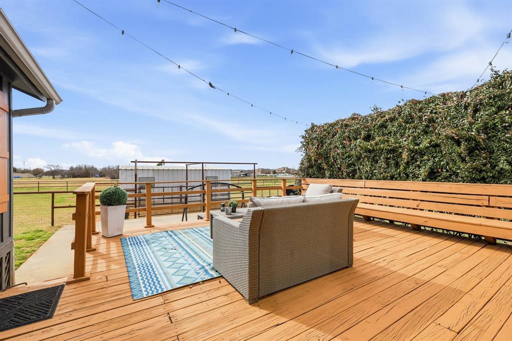 309 Sanders Road Denton, TX 76210 - Photo 25 of 40 a view of a terrace with seating space