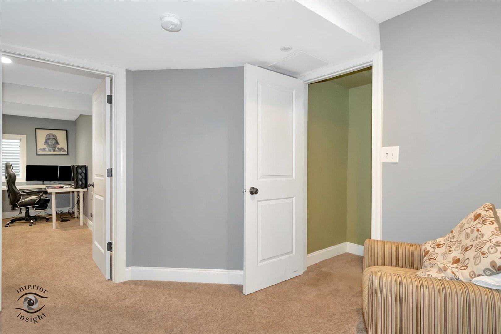 1366 Fox Hound Trail Beecher, IL 60401 - Photo 23 of 26 a view of a bedroom with baby bed and lounge chair