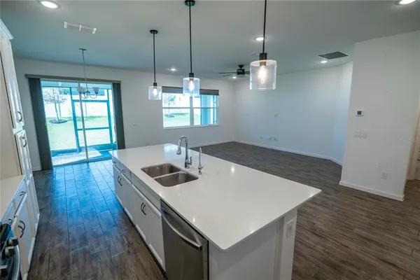 a view of empty room