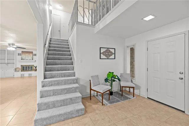 a view of entryway and hall