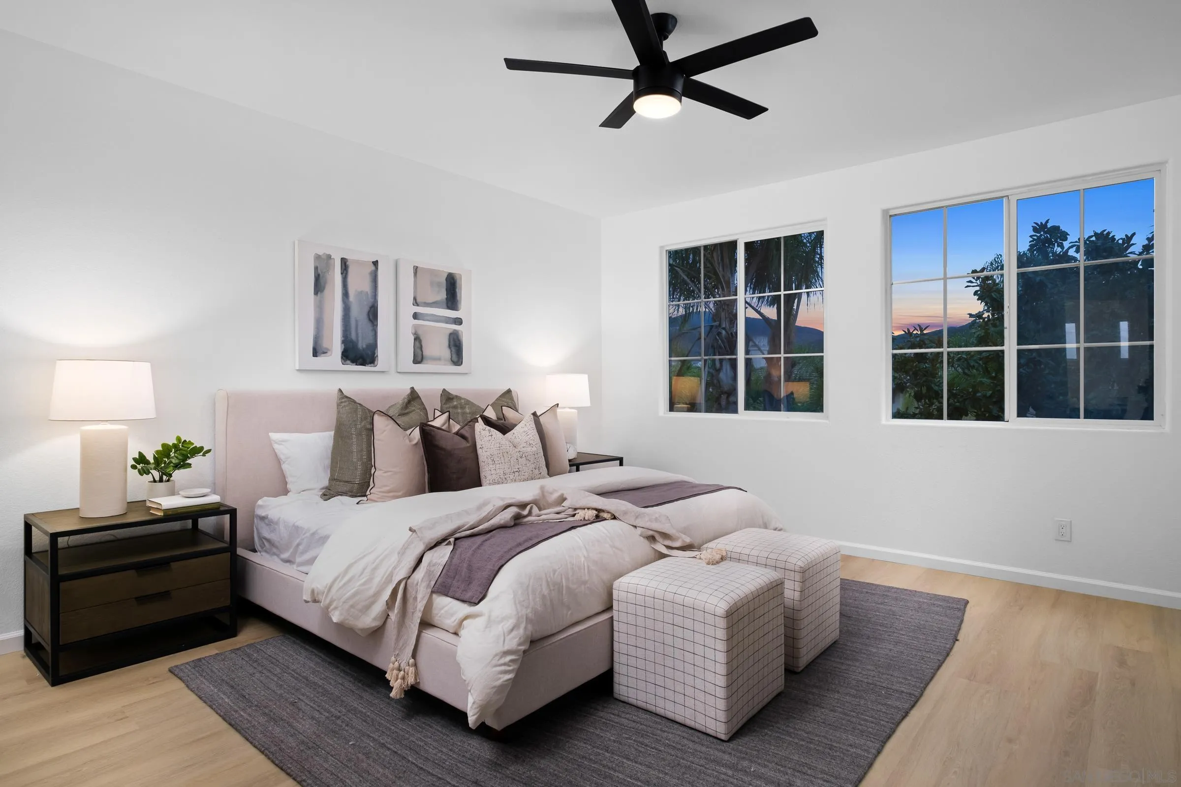 550 Echo Lane San Marcos, CA 92078 - Photo 12 of 51 a bedroom with bed and window