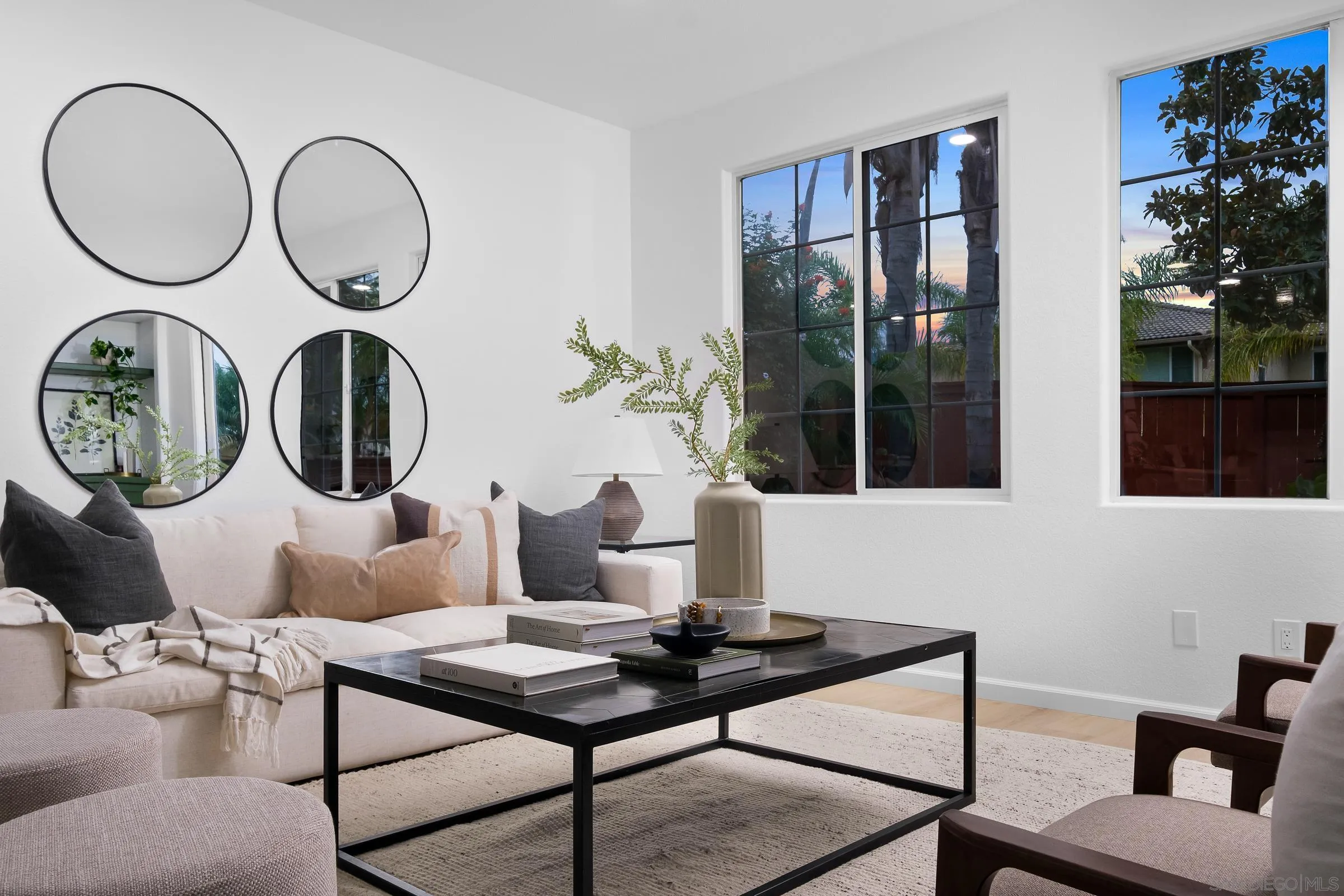 550 Echo Lane San Marcos, CA 92078 - Photo 34 of 51 a living room with furniture and a mirror