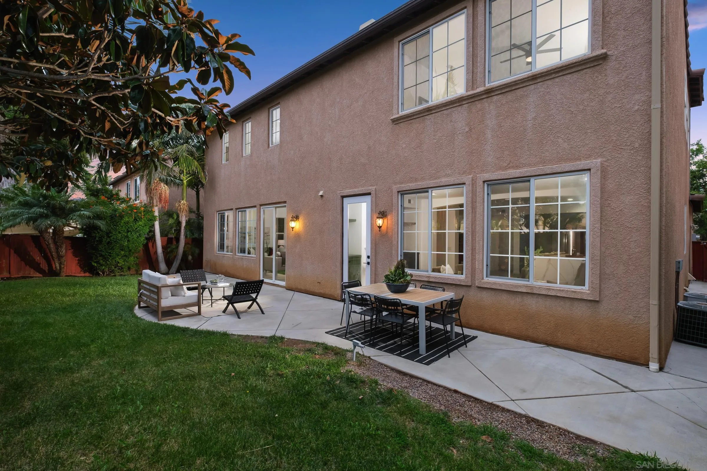 550 Echo Lane San Marcos, CA 92078 - Photo 41 of 51 a view of a backyard with sitting area and garden