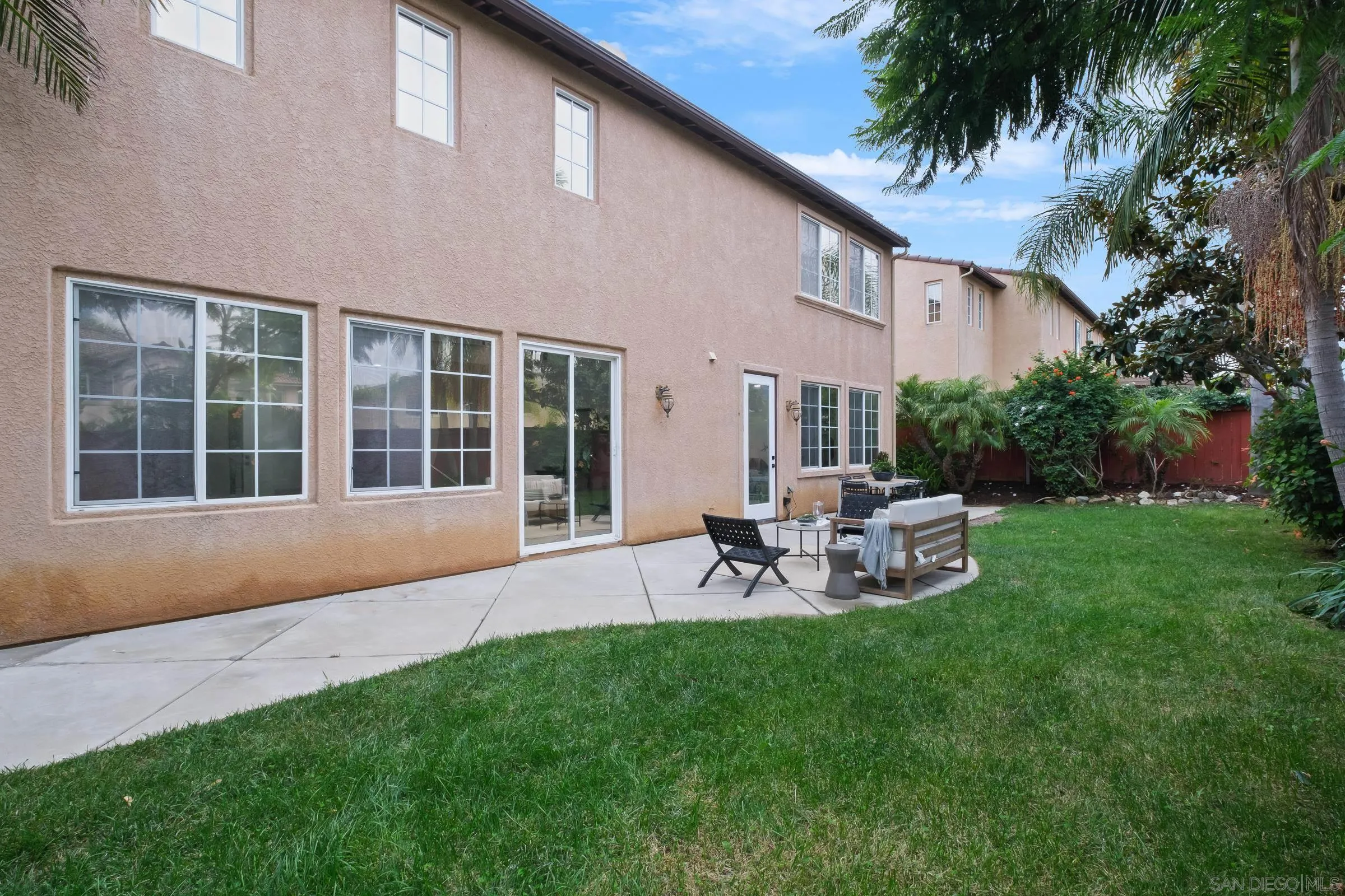 550 Echo Lane San Marcos, CA 92078 - Photo 43 of 51 a view of a house with a backyard and sitting area