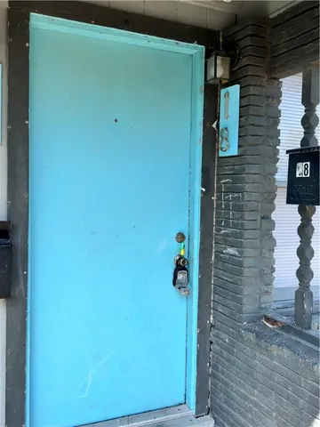 a view of door