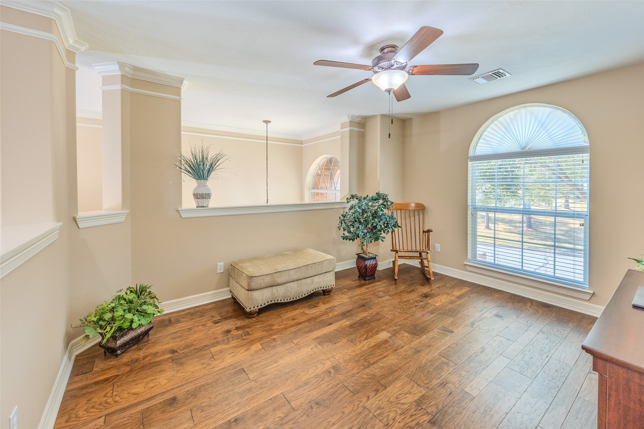 1905 Rosenbaum Drive Brenham, TX 77833 - Photo 22 of 30 a living room with furniture and a large window