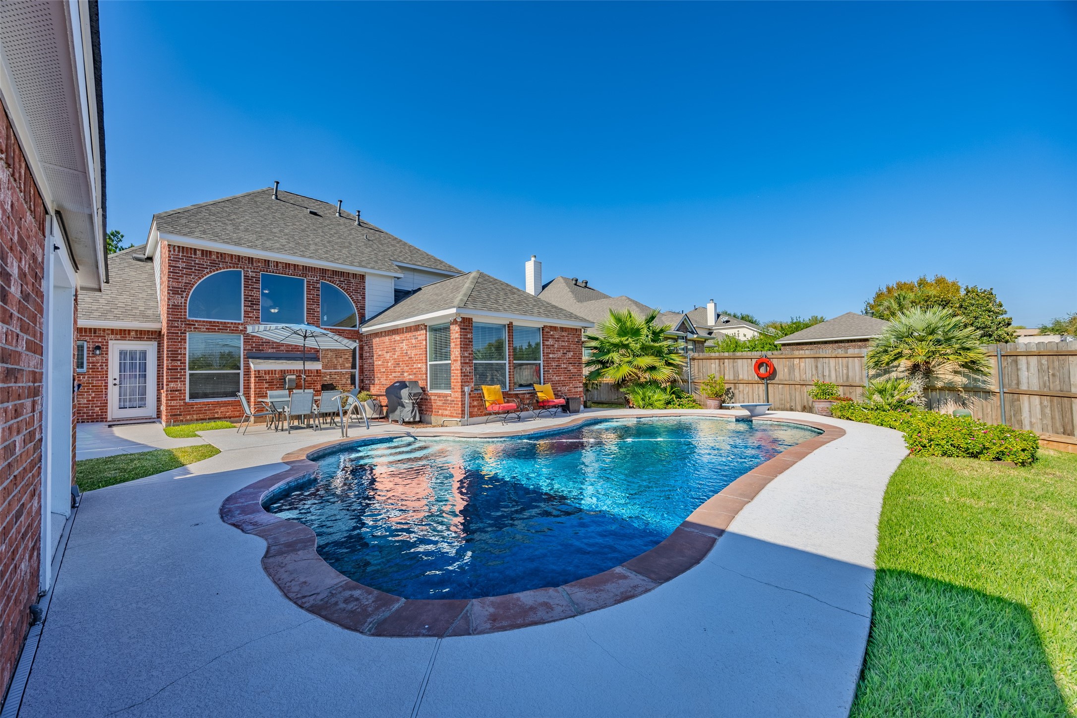 1905 Rosenbaum Drive Brenham, TX 77833 - Photo 27 of 30 a view of a house with swimming pool