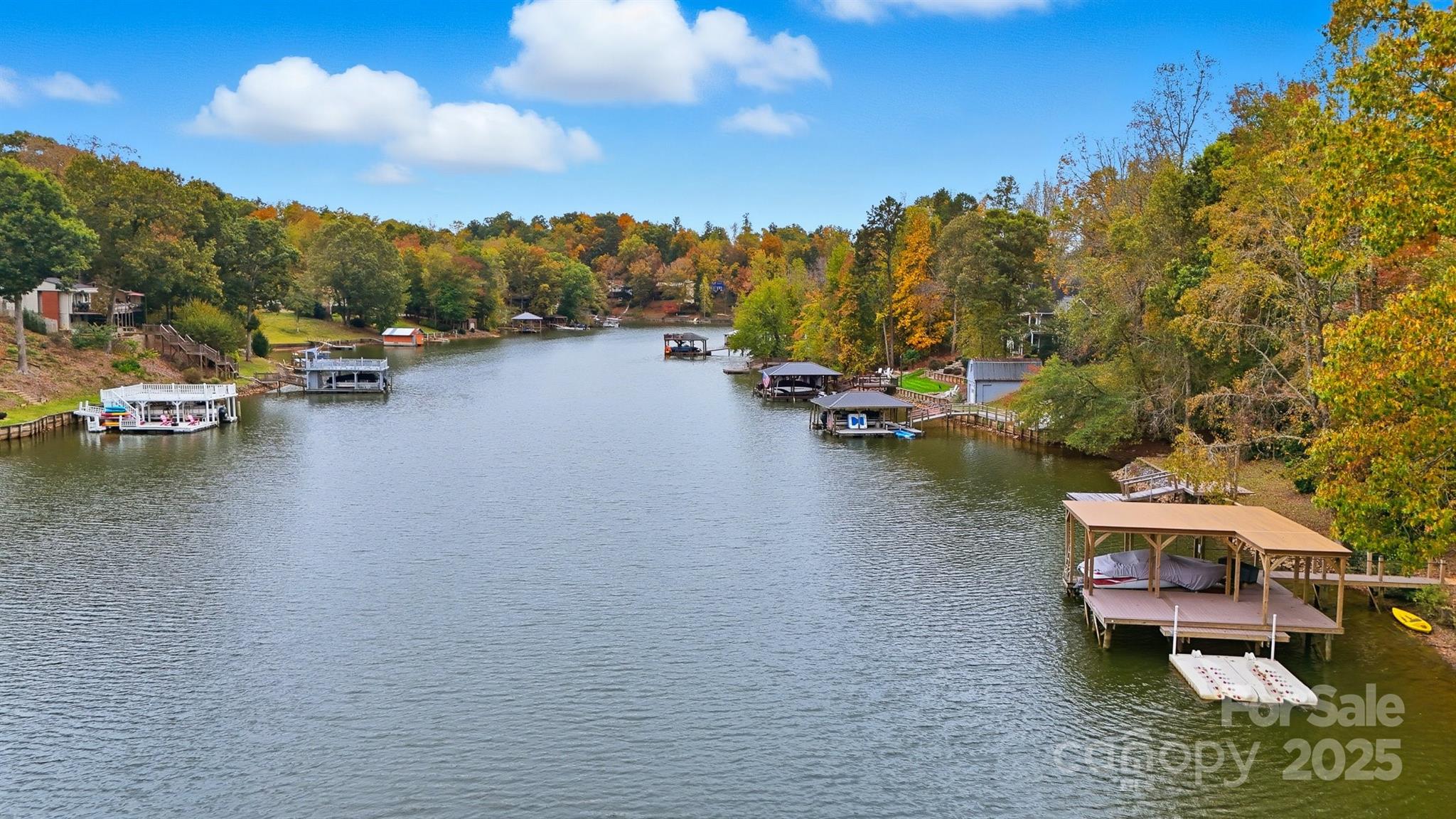 5411 Icard Ridge Road Hickory, NC 28601 - Photo 11 of 26 a view of a lake with houses