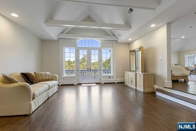 51 Chestnut Ridge Road Saddle River, NJ 07458 - Photo 18 of 45 a living room with furniture and a large window