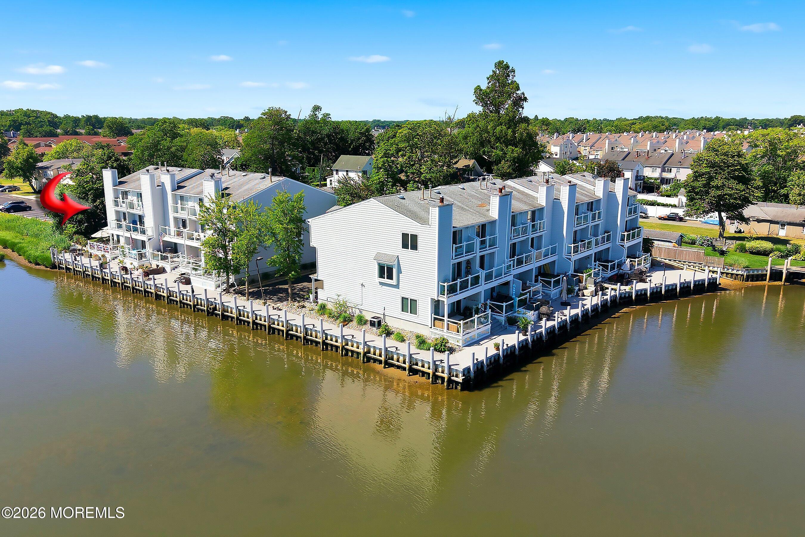 165 Riddle Avenue, Unit 12 Long Branch, NJ 07740 - Photo 42 of 50 Rear Aerial