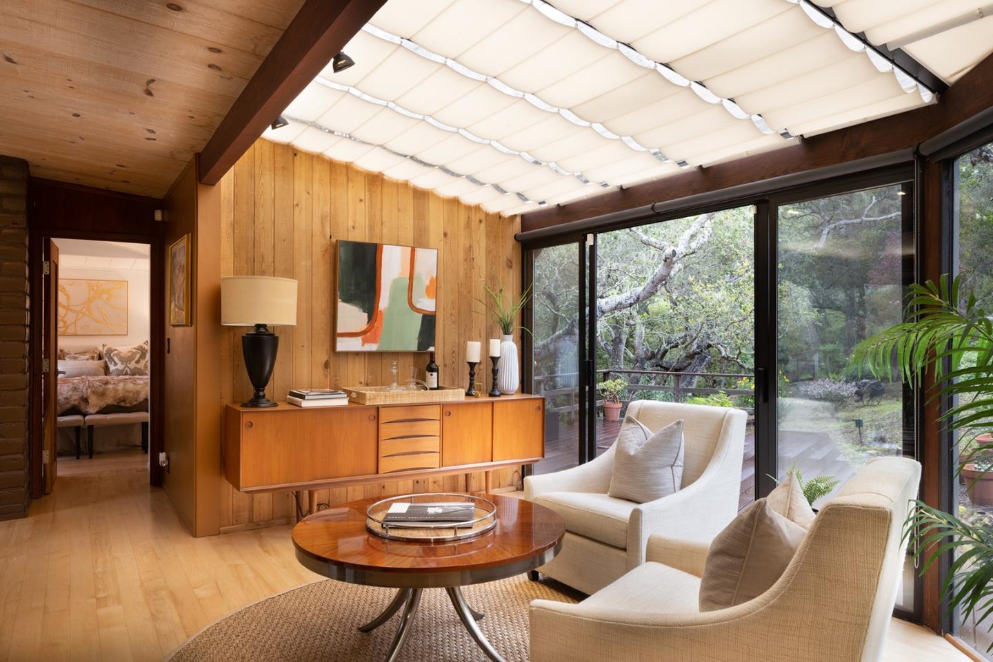 4145 Segunda Drive Carmel, CA 93923 - Photo 5 of 30 a living room with fireplace furniture and a large window